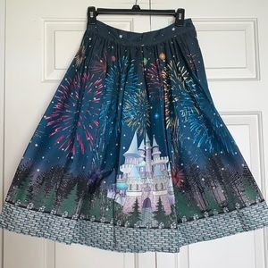 Unique Vintage caste fireworks skirt
